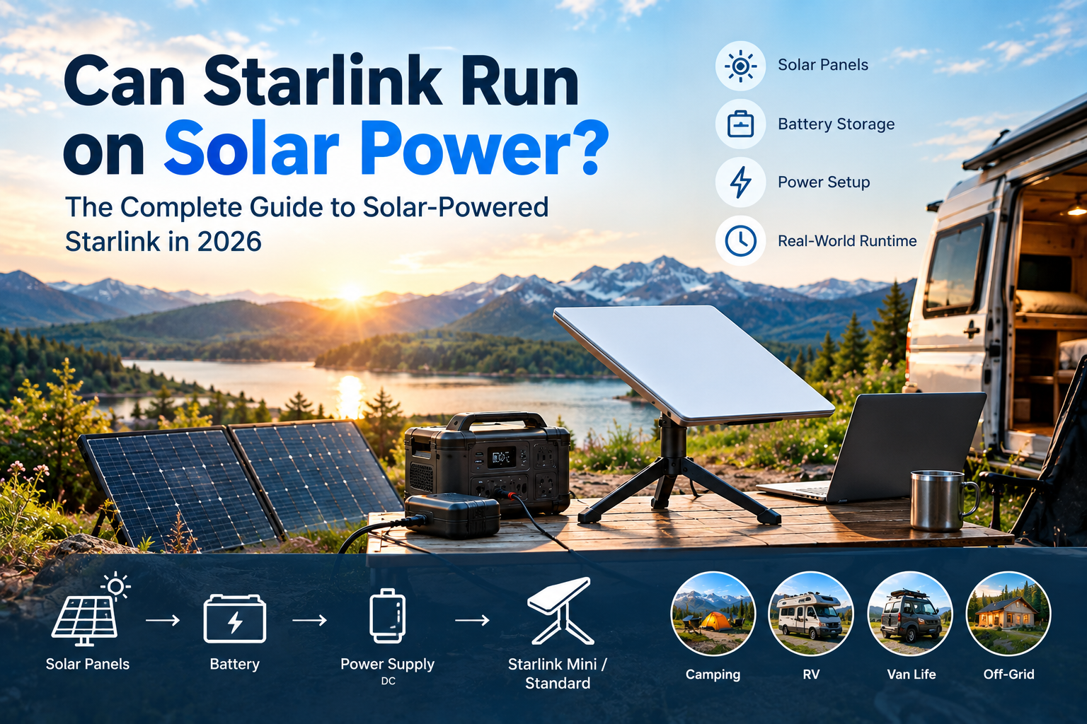 Can Starlink Run on Solar Power? The Complete Guide to Solar-Powered Starlink in 2026