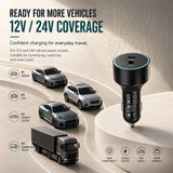 Starlink Mini Car Charger 60W – 30V/2A DC Adapter with USB-C for 12V/24V Vehicles - CC60