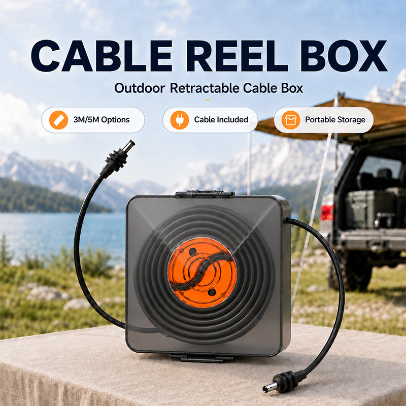Starlink Cable Reel – Portable Cable Organizer & Storage Box - CR05