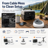 Starlink Cable Organizer Box – Portable Cable Reel & Storage Case - CR15