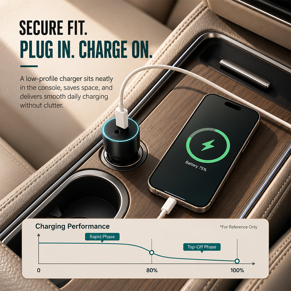 Starlink Mini Car Charger 60W – 30V/2A DC Adapter with USB-C for 12V/24V Vehicles - CC60