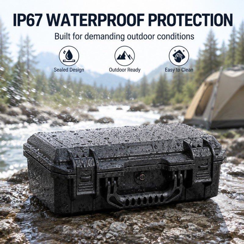 Starlink Mini Solar-Ready IP67 Waterproof Power Protective Case – SAFE01