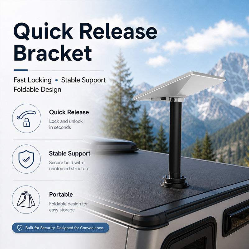 Starlink Mini Mount Portable Rooftop & Outdoor Mounting System - QRM02