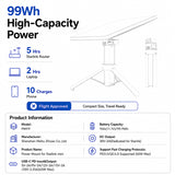 Starlink Mini Power Stand with Integrated Tripod (27,000mAh) - PM99