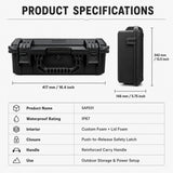 Starlink Mini Solar-Ready IP67 Waterproof Power Protective Case – SAFE01